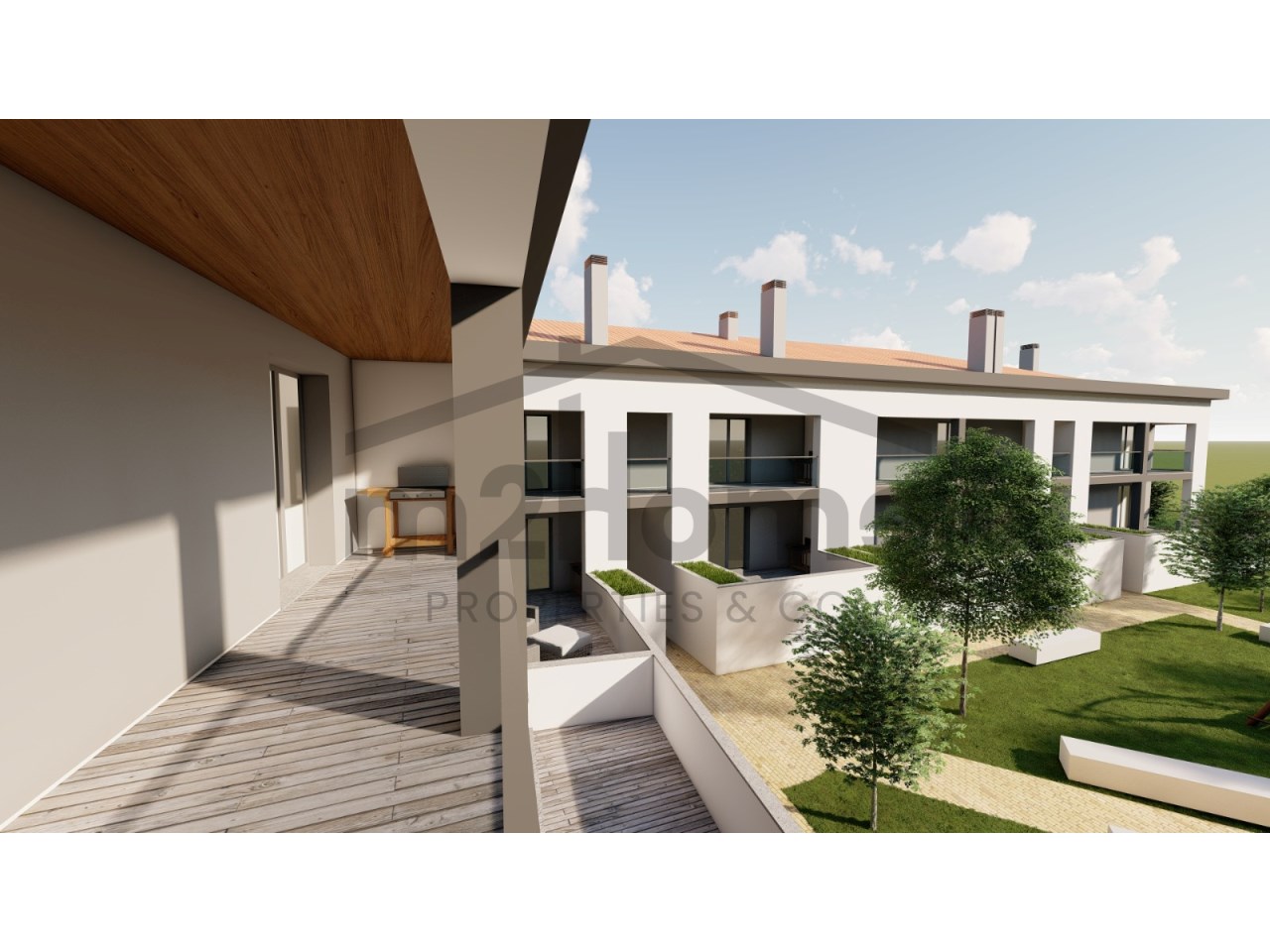 APARTAMENTO T3 NOVO EM CONDOMÍNIO FECHADO, COM GARAGEM - VILA NOVA POIARES